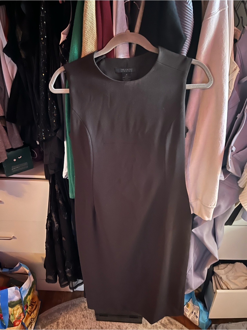 The Limited Brown Sleeveless Sheath Dress